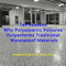Dix raisons pour lesquelles la polyurée polyaspartique surpasse les matériaux traditionnels imperméables