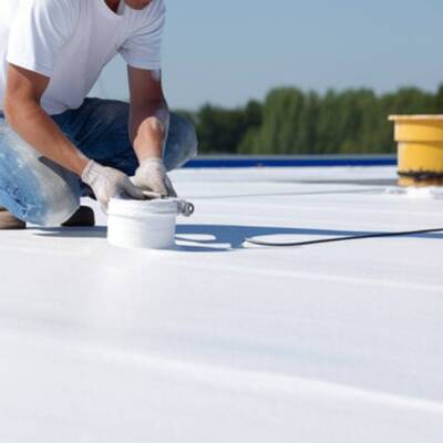 Couche intermédiaire imperméable transparente - Formulation de revêtement polyaspartique