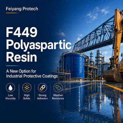 Résine polyaspartique polyurée F449 : une nouvelle option pour les revêtements de protection industriels